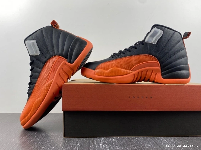 Kicked Out Shoe Store WMNS Air 12 FD9101-081 Jordan Orange Brilliant 0630